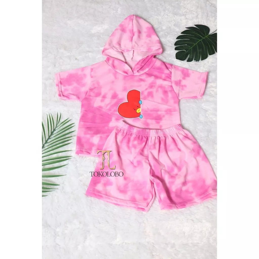 tokolobo set hodie anak BT21 cleatisa unisex