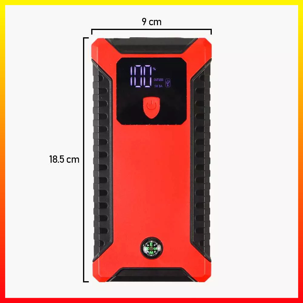 Portable Multi-Function Emergency Car Jump Starter Power Bank Senter USB 12V 20000mAh JXIANG POWER JX27Pro - 7CWB0CBQ