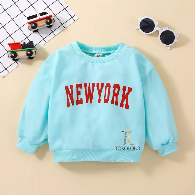 tokolobo 12.12 BIRTHDAY SWEATER ANAK NEW YORK UNISEX