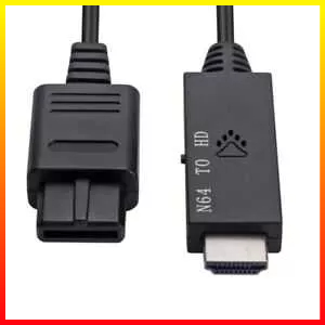 N64 Ke HDMI Converter Kabel 1080P n64 ke HDMI HDTV Adaptor Untuk Nintendo SNES / NGC / SFC / Konsol Game ke HDMI Plug And Play TWISTER.CK CK9 - 7CVA06BK