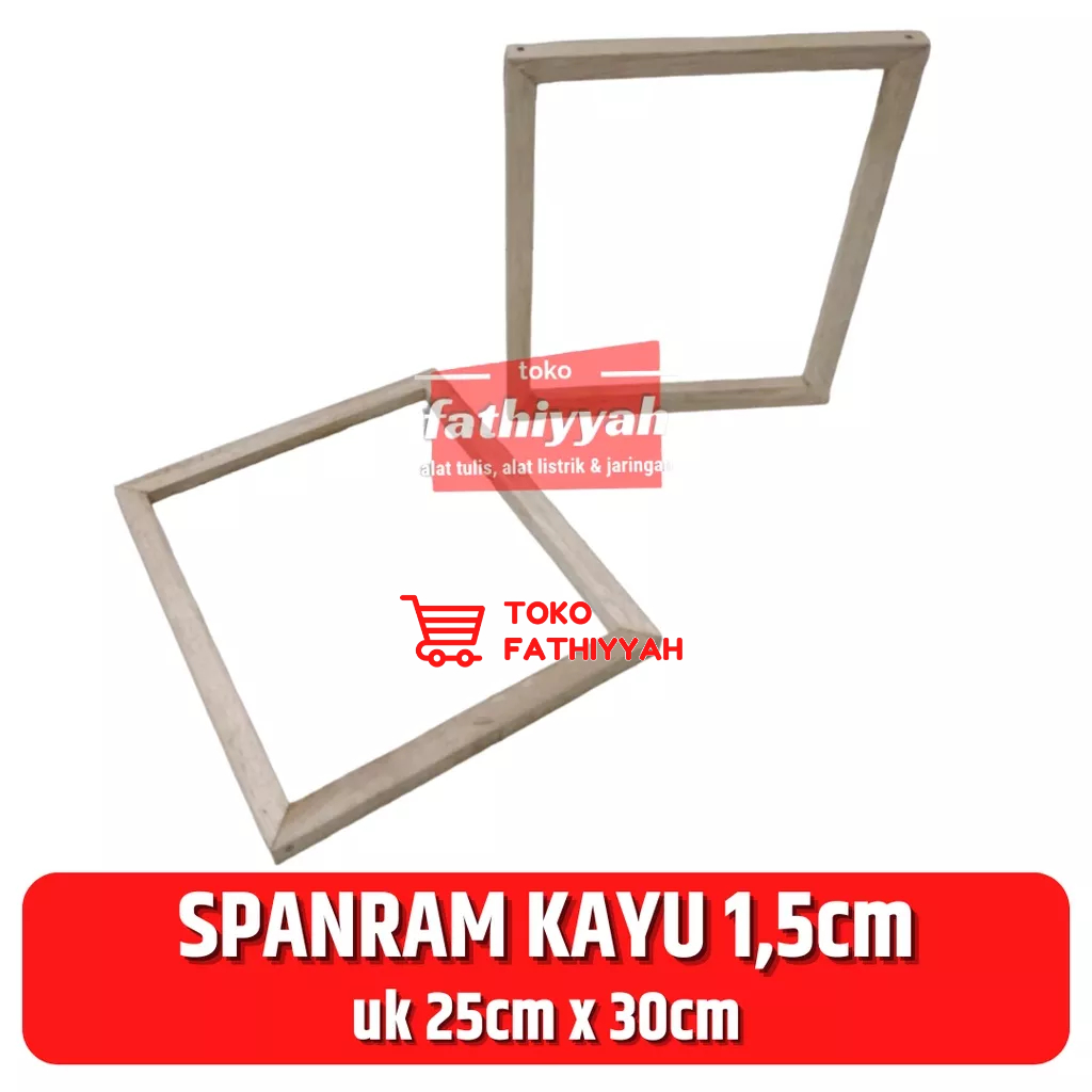 

SPANRAM KANVAS FRAME KAYU 25x30
