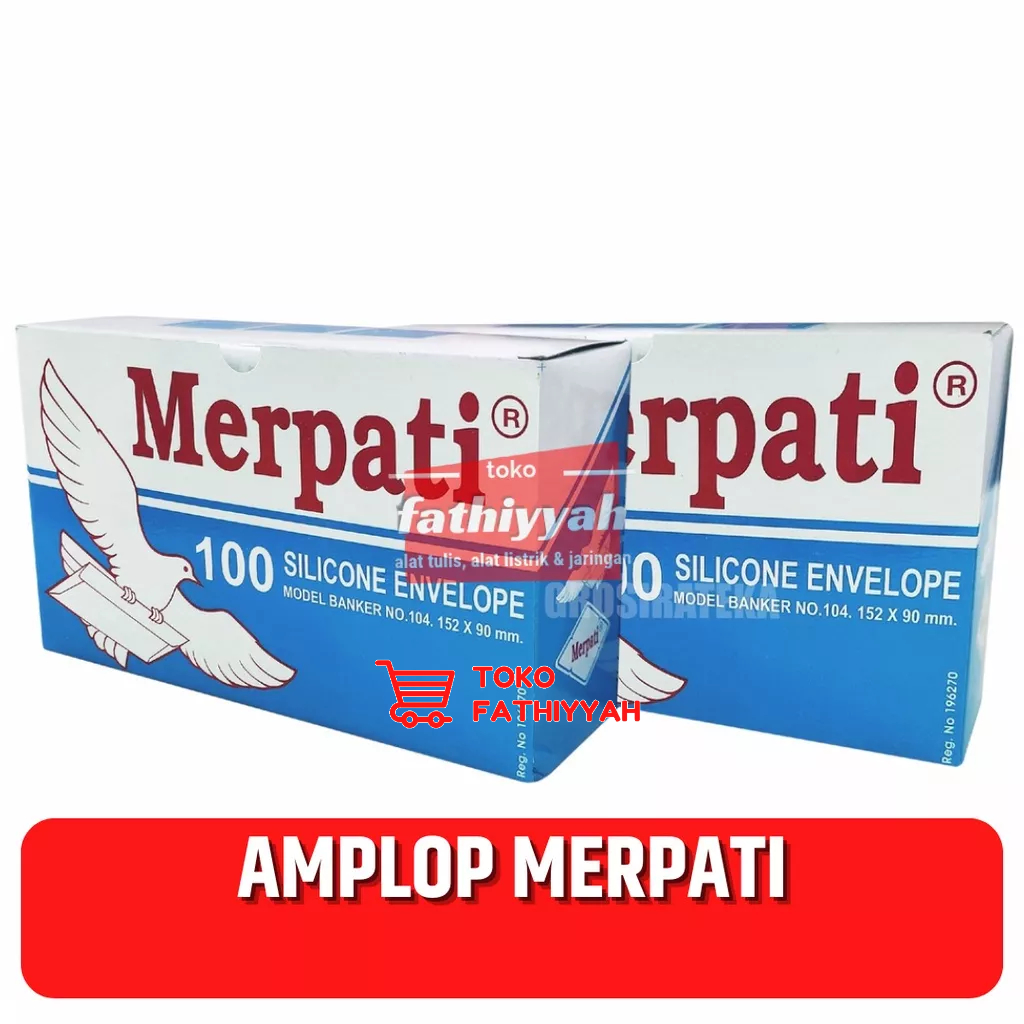 

AMPLOP MERPATI 104 - 70 TANGGUNG SILICON