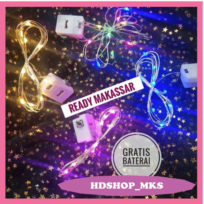 LAMPU HIAS PAKAI BATERAI TUMBLR LAMPU KAWAT LED KAWAT DEKORASI LAMPU HIAS BOBO BALON PVC LAMPU CANTI