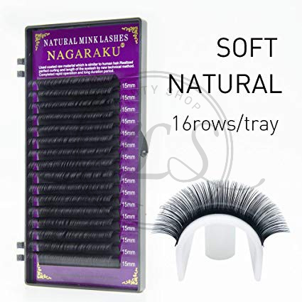 NAGARAKU UNGU MINK LASHES TIPE D CURLY DAN MIX SIZE