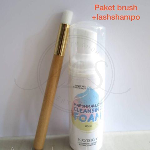 Cleansing foam / Lash foam for eyelash extension BRUSH LASHFOAM