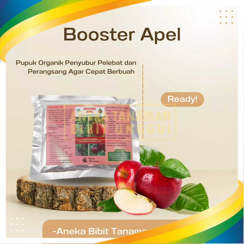 Booster Tanaman Buah Apel / Pupuk Pembantu Pohon Apel Cepat Berbuah