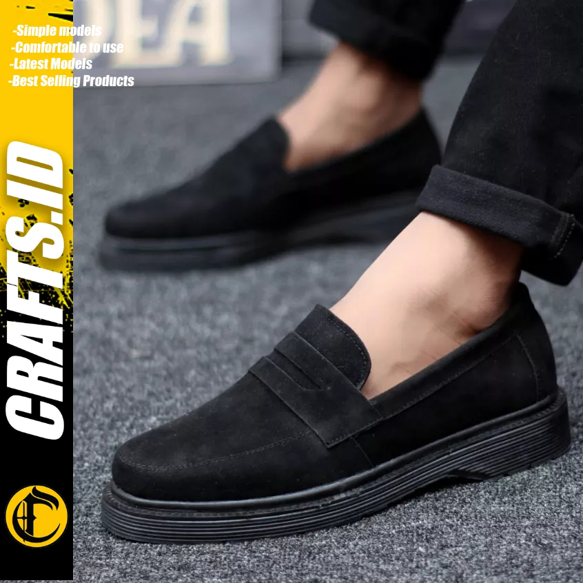 CRAFTS vai - Sepatu Docmart Low Boots Formal Pantofel Kerja Pria