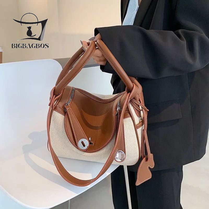 TAS SELEMPANG WANITA CANVAS LINDI IMPORT