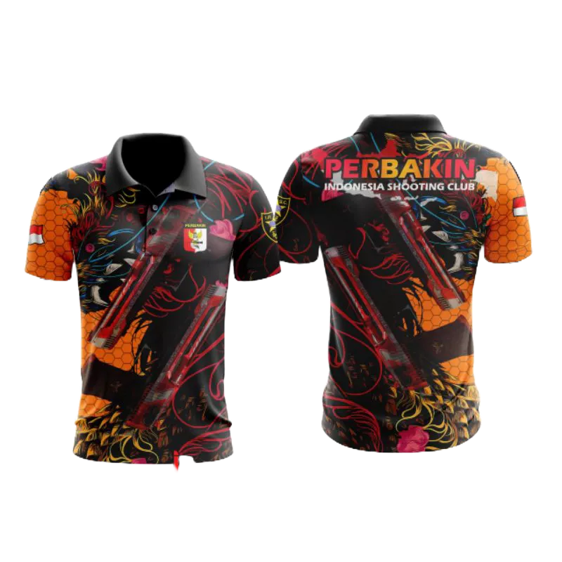 Baju Perbakin Terbaru Lengan Pendek