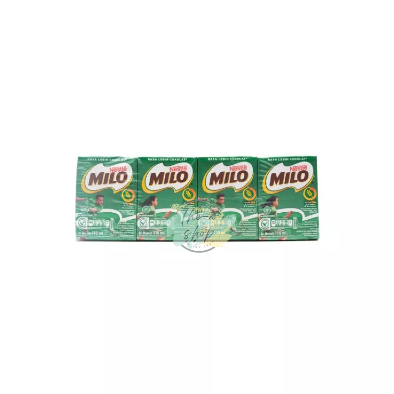 

Milo Susu UHT 110ml Pack 4pcs