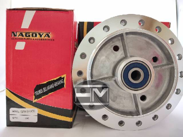 Tromol belakang sepeda motor supra