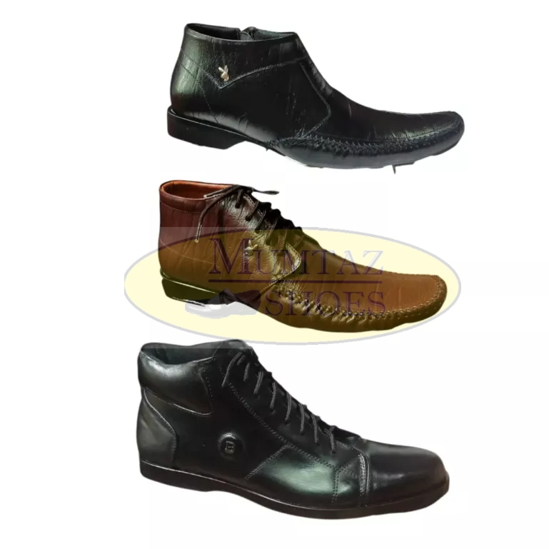 Sepatu Formal Pria Kulit Asli | Sepatu Pantofel Kerja Kantor Anti Licin | Sepatu Boot Playboy Nyaman
