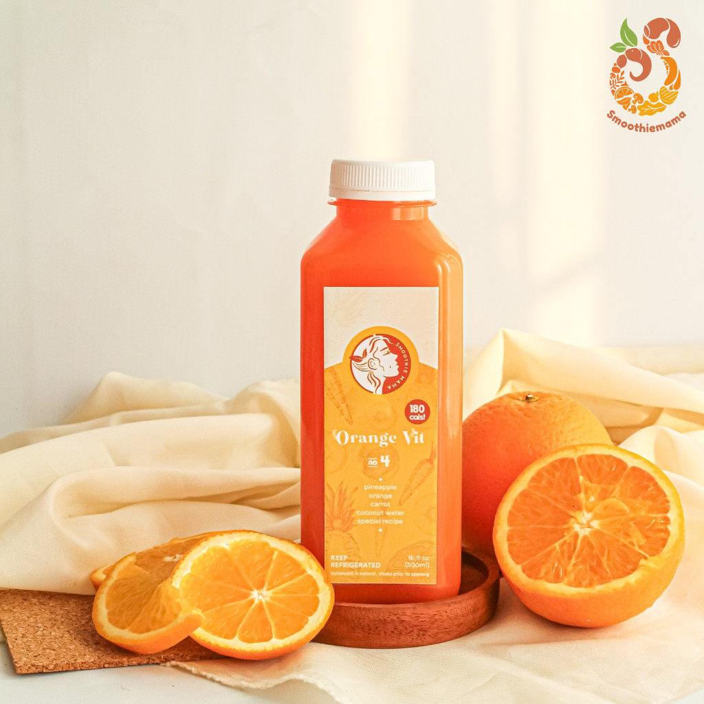 

Ay00! Jus Kesehatan Juice Cold Pressed Smoothie Orange Vitamins Smoothiemama 500ml Aneka Jus Aneka