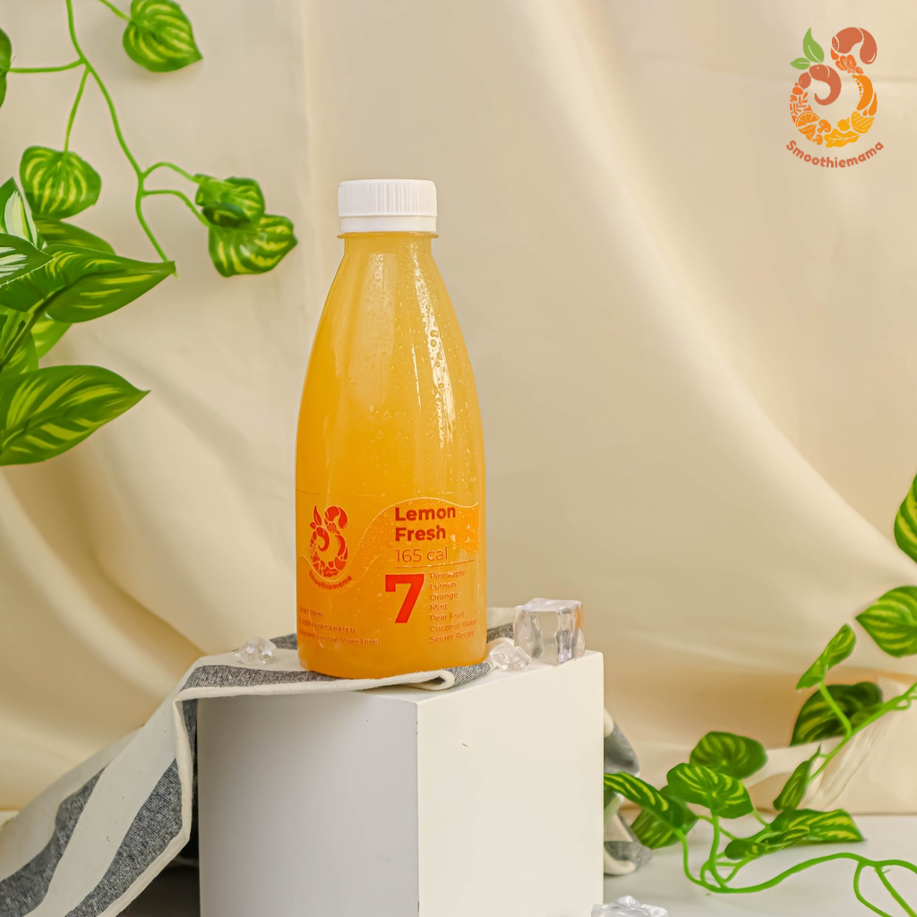 

Jus Kesehatan Juice Cold Pressed Smoothie LemonFresh Smoothiemama 350ml