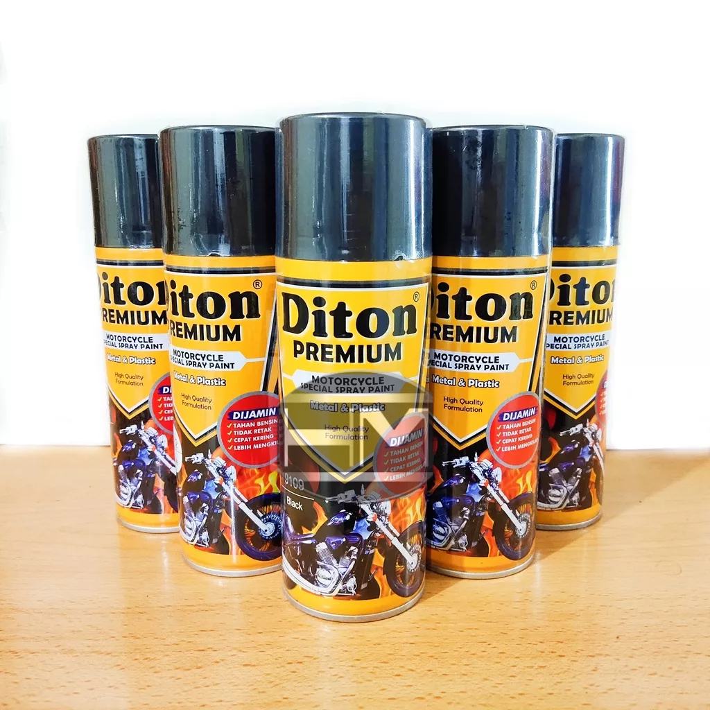 CAT SEMPROT DITON PREMIUM 9519 WARNA KAWASAKI NINJA ORANGE