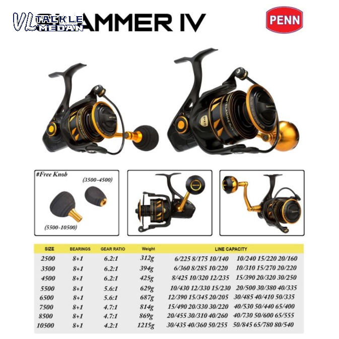 Reel Penn Slammer IV 10500 2021
