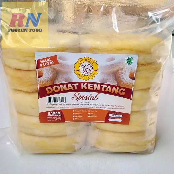 

Donat Kentang Spesial De Roti isi 10