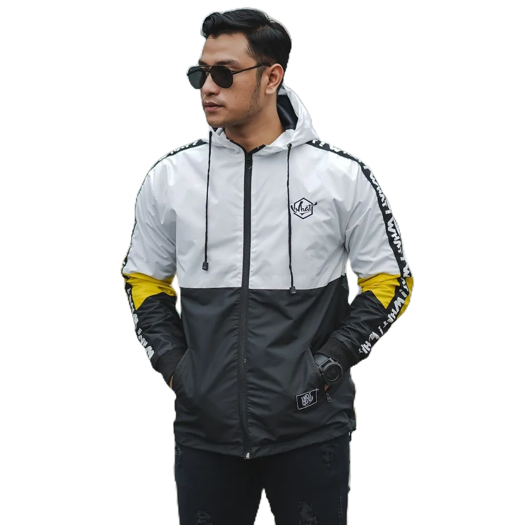 INST Jaket Windbreaker 3D | JAKET Olahraga Lari Running | JAKET PARASUT PRIA