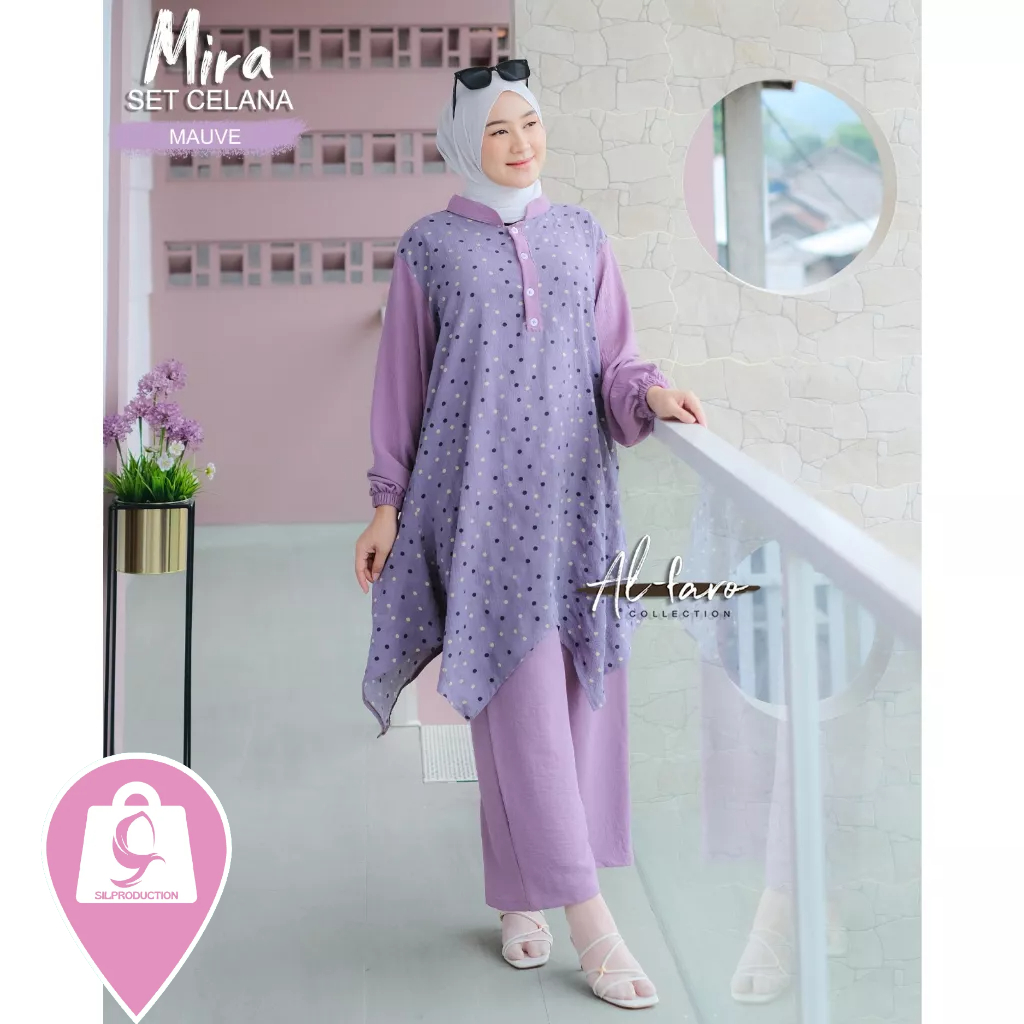 SILPRODUCTION SET ATASAN CELANA WANITA MIRA SET CELANA BY ALFARO COLLECTION