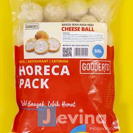 

Goodeats Cheese Fish Ball 500g Isi 25pcs