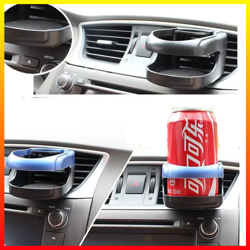 Car Air Vent Drink Holder Tempat Minuman Multifungsi Rak Pemegang Cangkir Kaleng Aksesoris Mobil Universal Hengtu KMS-53 - OMRS43KS