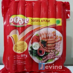 

Ooye Sosis Ayam isi 15pcs 500g