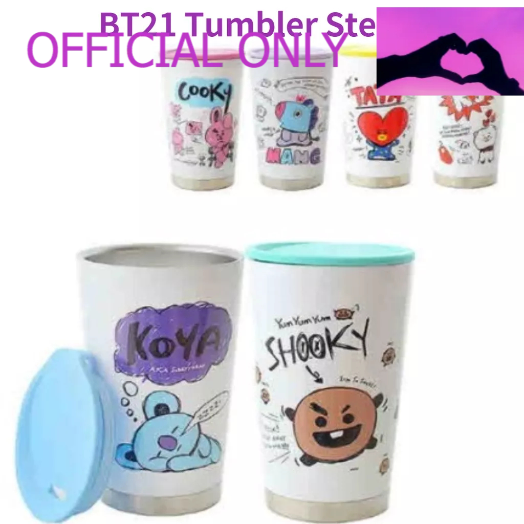 BT21 Tumbler Cup 430ml Original Official