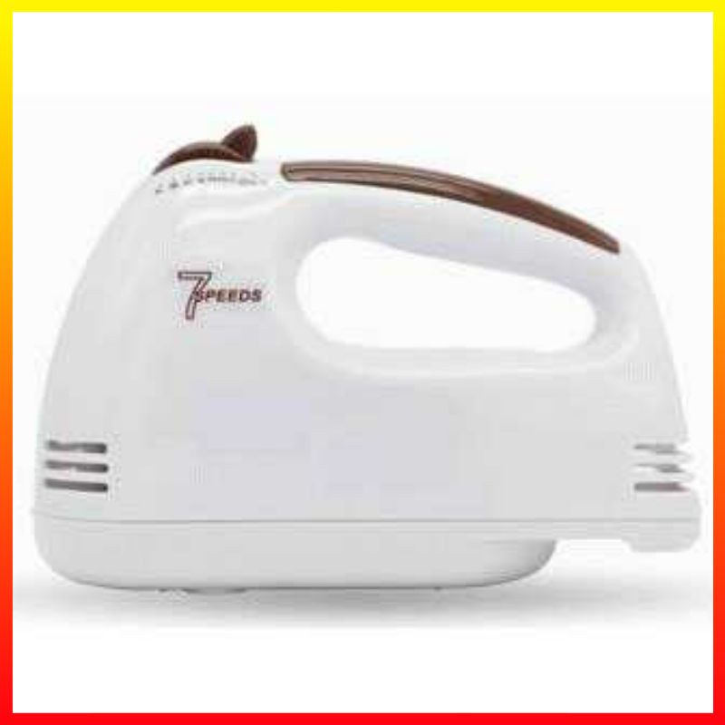 Kitchen Electric 100W 7 Speed ​​Handheld Adonan Kue Food Blender Egg Beater Whisk Hand Mixer SCARLETT HE-133 - OMHAY6WH