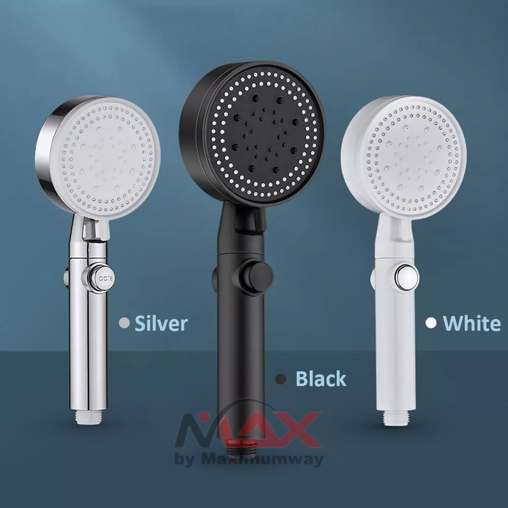 SOHE Shower Set Premium (Shower + Selang + Holder) kualitas bagus 5 mode sower pancuran air kamar mandi tekanan air jadi kuat anti patah terbanting jatuh untuk kamarmandi minimalis modern dan exclusive Shower head Adjustable Shower Head High Pressure