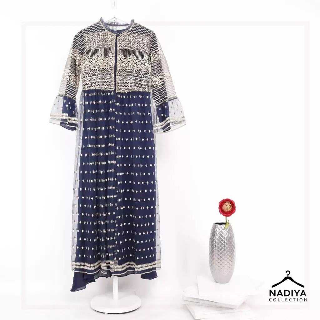 Hikmat Fashion Prive - Nada Kanaya Abaya - Dress Nada Raya by Nadiya