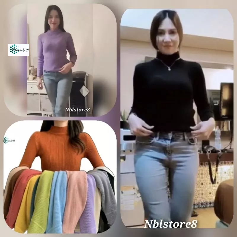 TURTLENECK RAJUT // ATASAN WANITA // TANGAN PANJANG