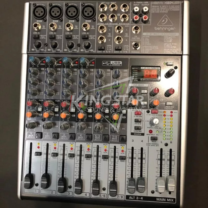Mixer Behringer XENYX X1204USB Original X 1204 USB X1204 1204USB Audio