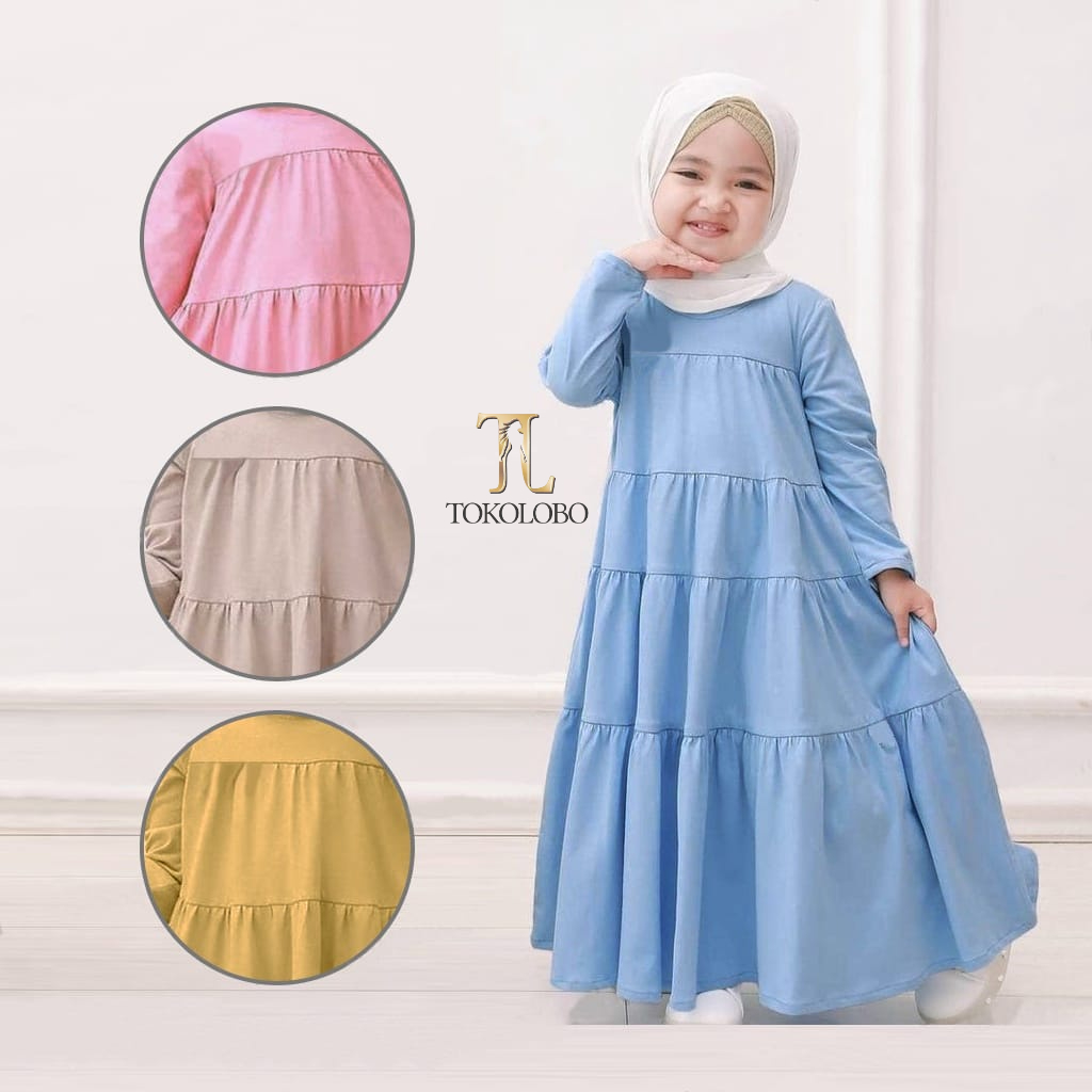 tokolobo 12.12 BIRTHDAY SALE DRESS ANAK AISYAH