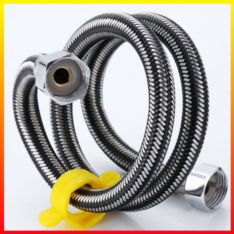 Selang Shower High Quality Fleksibel Hose Stainless Steel Nylon Braided Teknologi Tahan Ledakan JRJUBB JR013 - 7RHZ4XSV