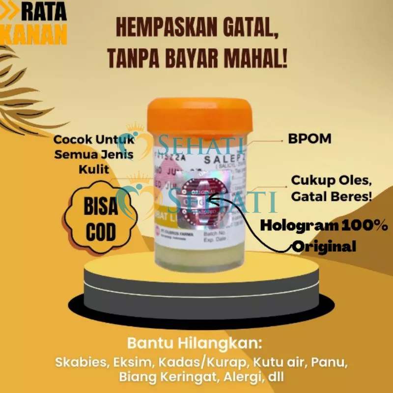 BPOM Salep Gatal Zwafel 24 Orginal Obat Gatel Selangkangan Skabies Eksim Biang Keringat Scabies