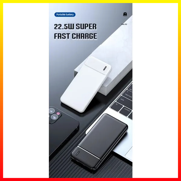 Power Bank Slim Empat Power Fast Charging PD Triple USB Output 22.5W 10000Mah VIDI CCD-22.5W - 7CWB0KBK