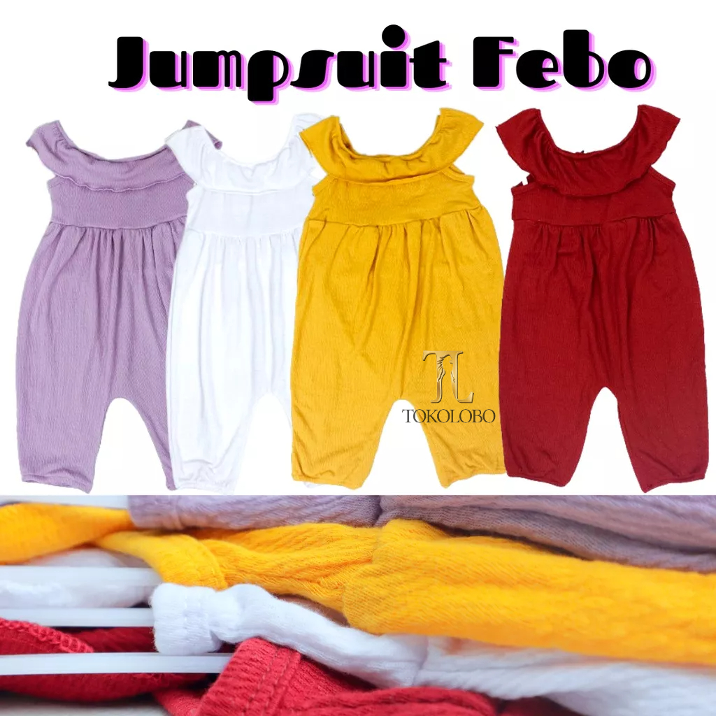 tokolobo 12.12 BIRTHDAY JUMPSUIT ANAK PEREMPUAN FEBO