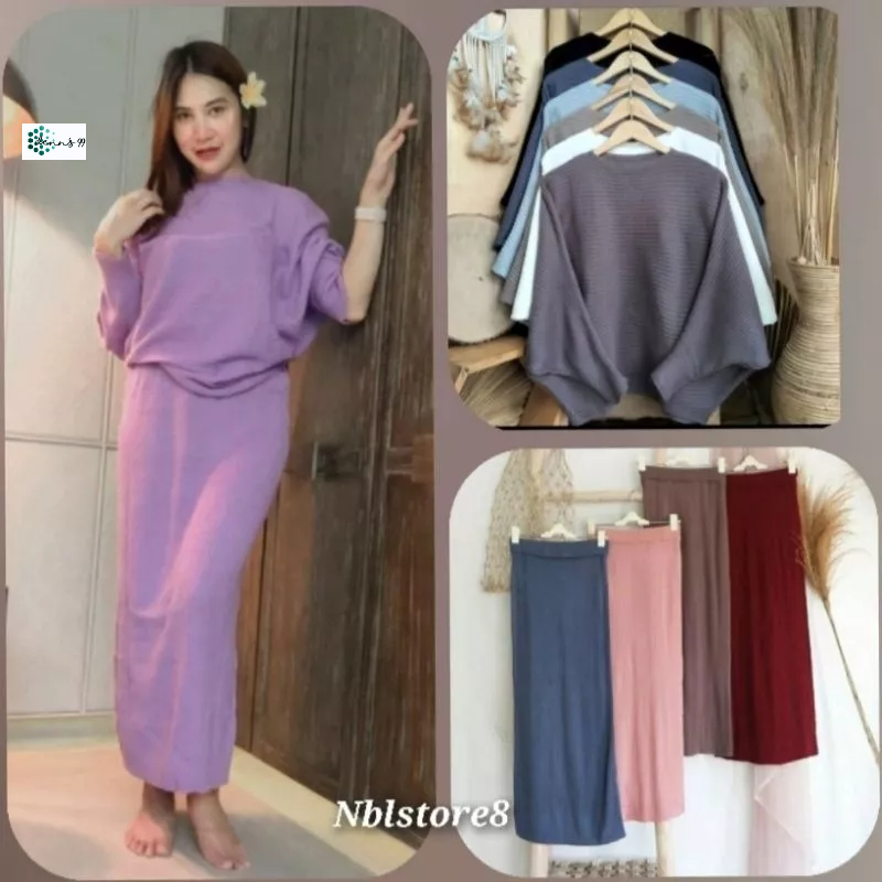 STELAN BATWING / STELAN WANITA  / STELAN  BAJU  + ROK