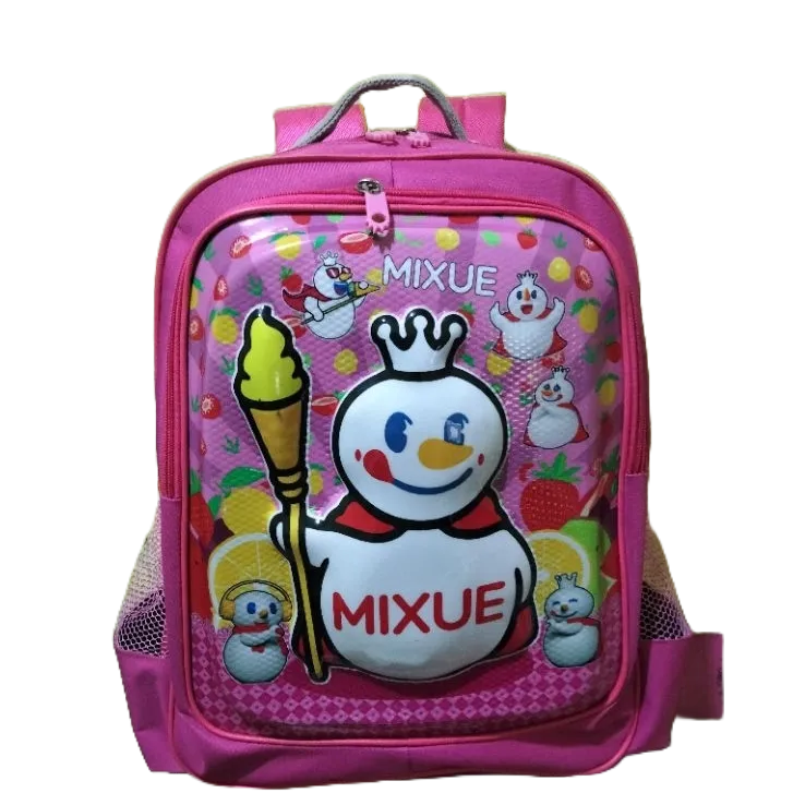 Tas anak sekolah mixue model terbaru TK/SD kualitas premium