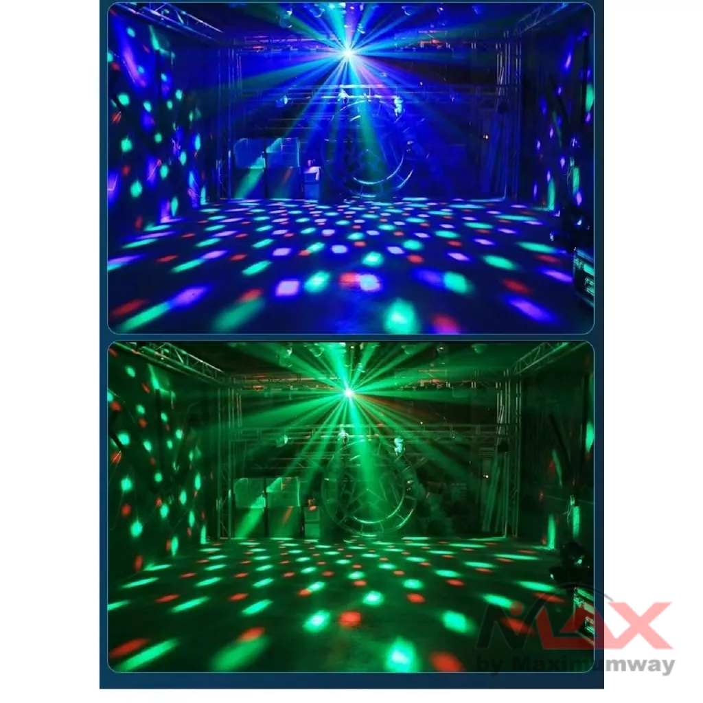 YUNFA Laser Stage plus Magic Ball plus Strobe Sensor suara DMX control Disco Ball lampu sorot panggung Dangdut dan pesta Stage Laser Projector Disco Ball Voice Control Strobe DJ Controller Party Christmas Holiday Club Wedding cafe dangdut Decoration