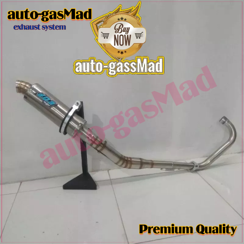 Knalpot DOS Muffler Racing Motor Supra Gtr150 MX 135 Sonic Satria fu MxKing