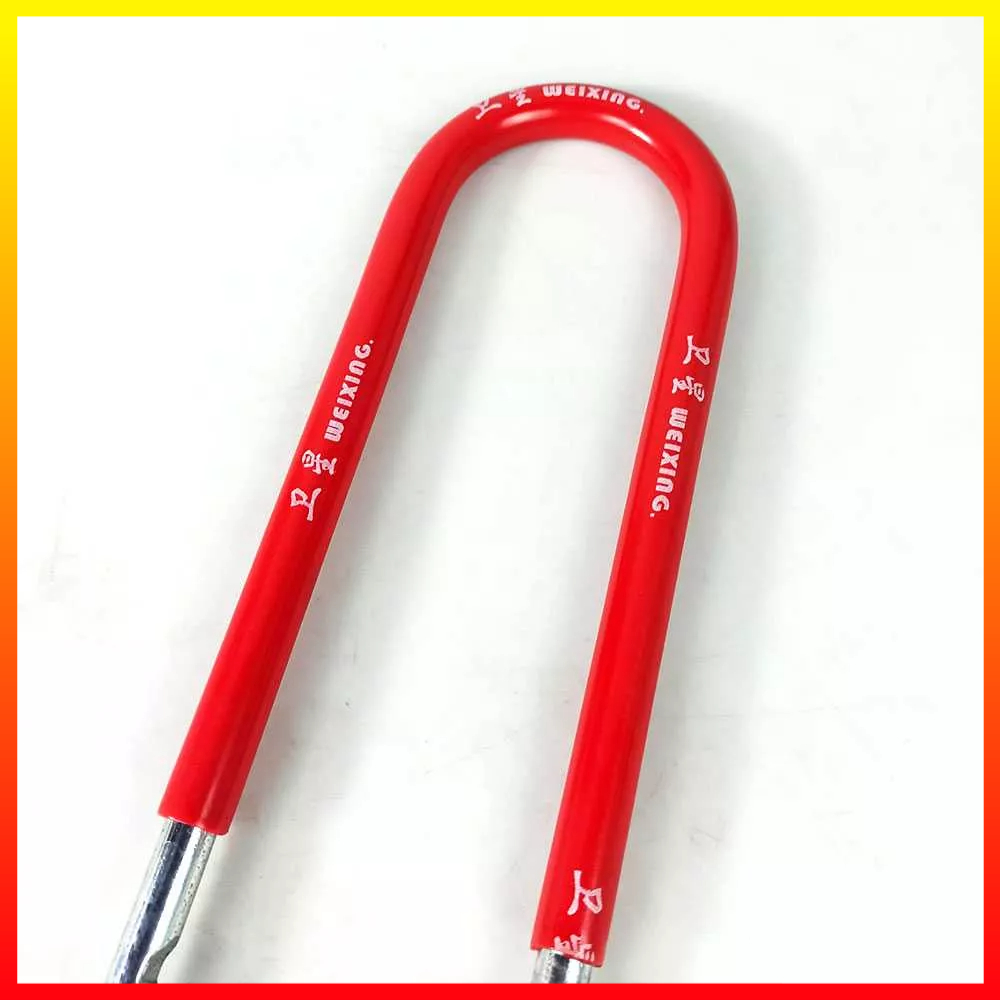 Kunci Gembok Panjang Anti Maling U-Lock Velg Ban Motor Sepeda 410mm WEIXING S659 - 7RSEE5BK