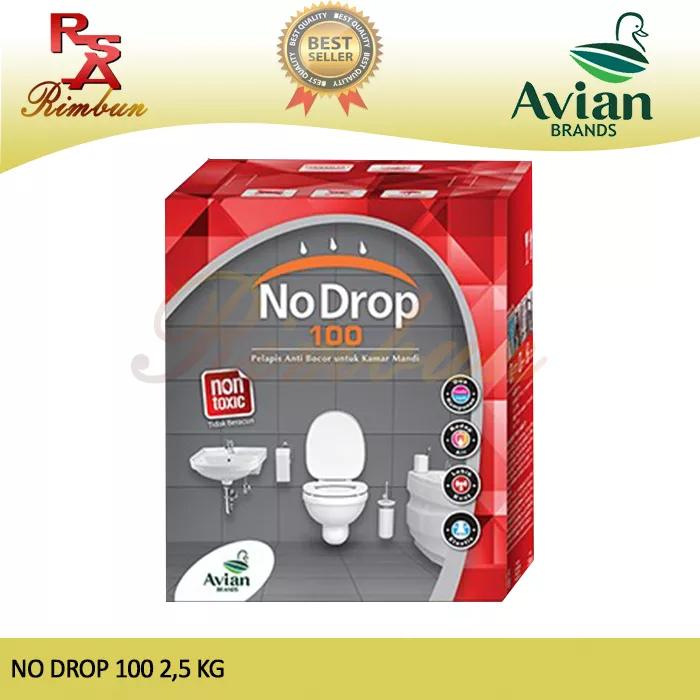 Semen pelapis anti bocor  no drop 100 2,5 Kg kamar mandi