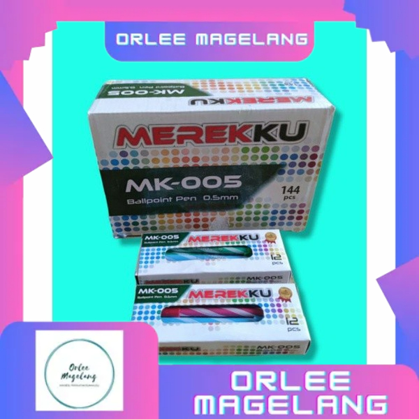 

Bolpoin Ulir Lilin Merekku 13 pcs Murah!