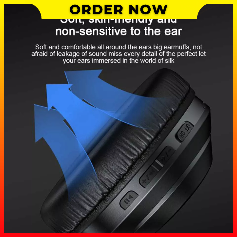 Headphone Headset Wireless Music Gaming Running Sports Dual Power with Mic for Smartphone Computer Lenovo Thinkplus TH10 - ILSK11BK