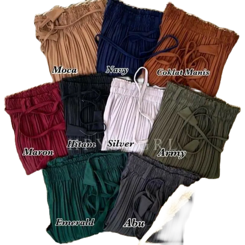PRADA CELANA KULOT PLISKET BEST SELLER IMPORT  PER KODIAN