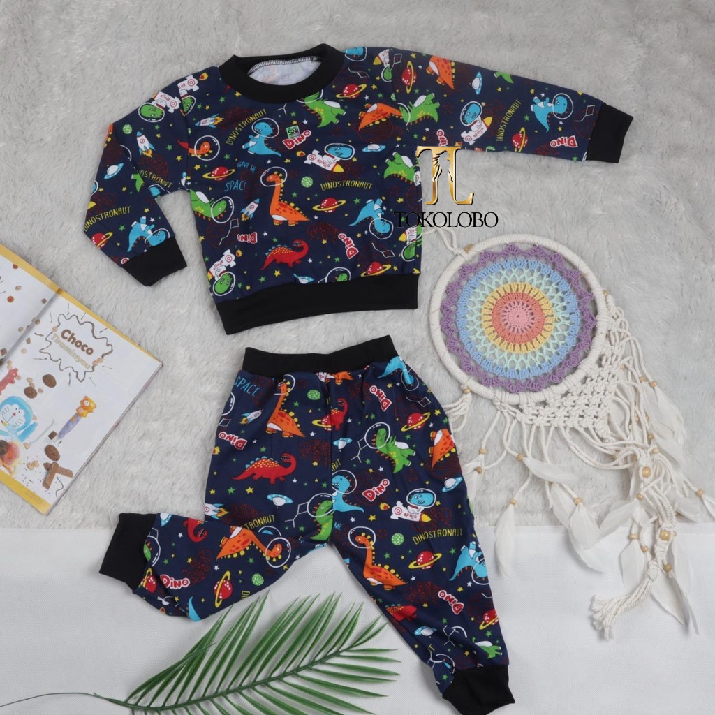 tokolobo set anak sweater dyno premium