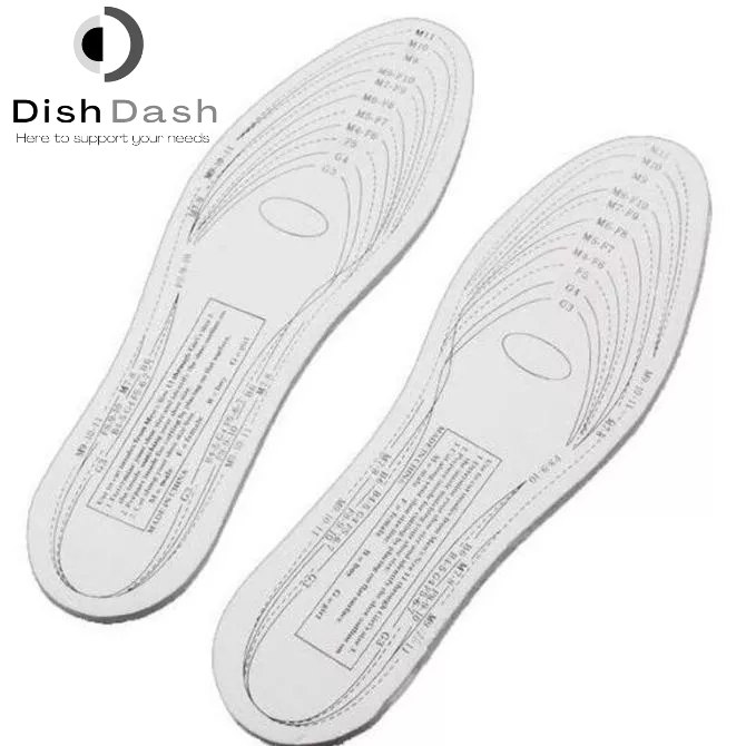 [BAYAR DI TEMPAT] 1 Pasang Insole Sepatu Memory Foam Empuk Untuk Kaki Nyaman Dan Anti Pegal - Untuk Sepatu SNEAKERS