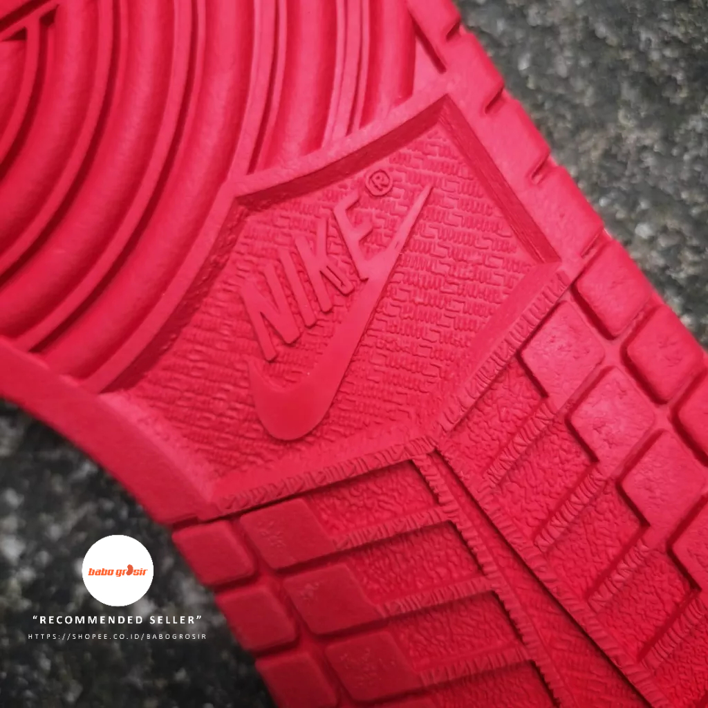 Outsole Nike Air Jordan 1 Retro Warna dan Size Lengkap, Size Kecil dan Size Besar hingga 44/45. Bahan Karet Rubber Kualitas Import Lentur dan Tidak Licin. Cocok untuk Repair Sepatu