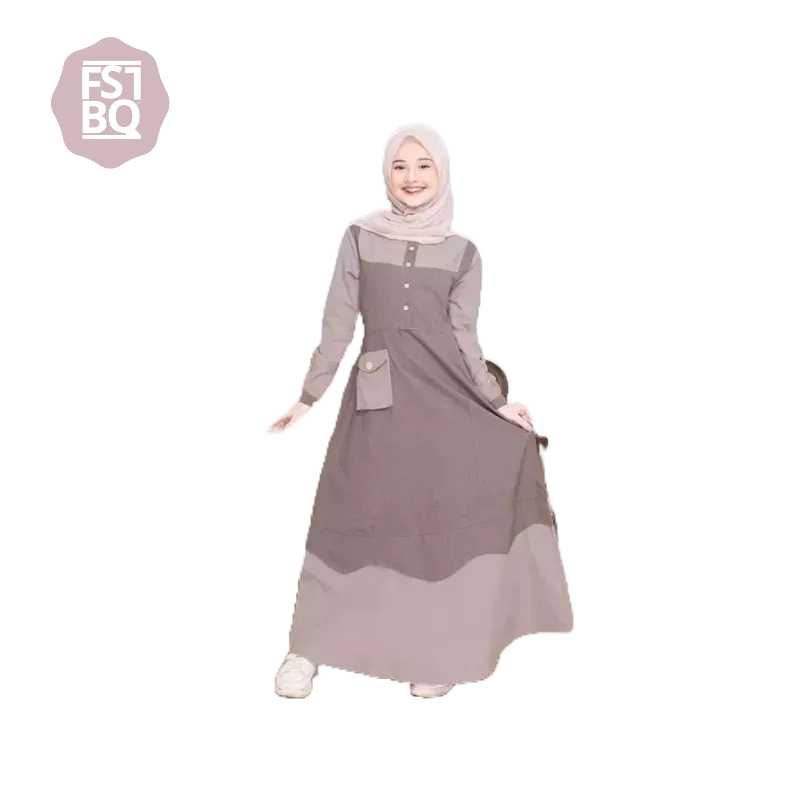 Fasthabiqull ~ Baju Dress Anak Murah Perempuan Usia 10-12 Tahun LYDIA DRESS KIDS | Motif Terbaru 202